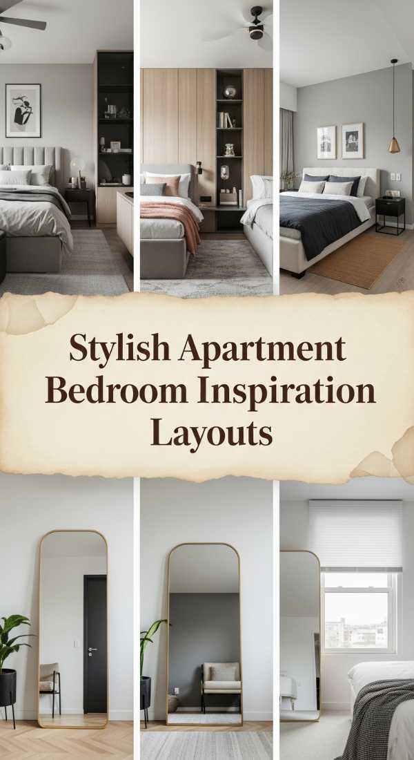 Stylish Apartment Bedroom Inspiration Layouts 69e777afa2567