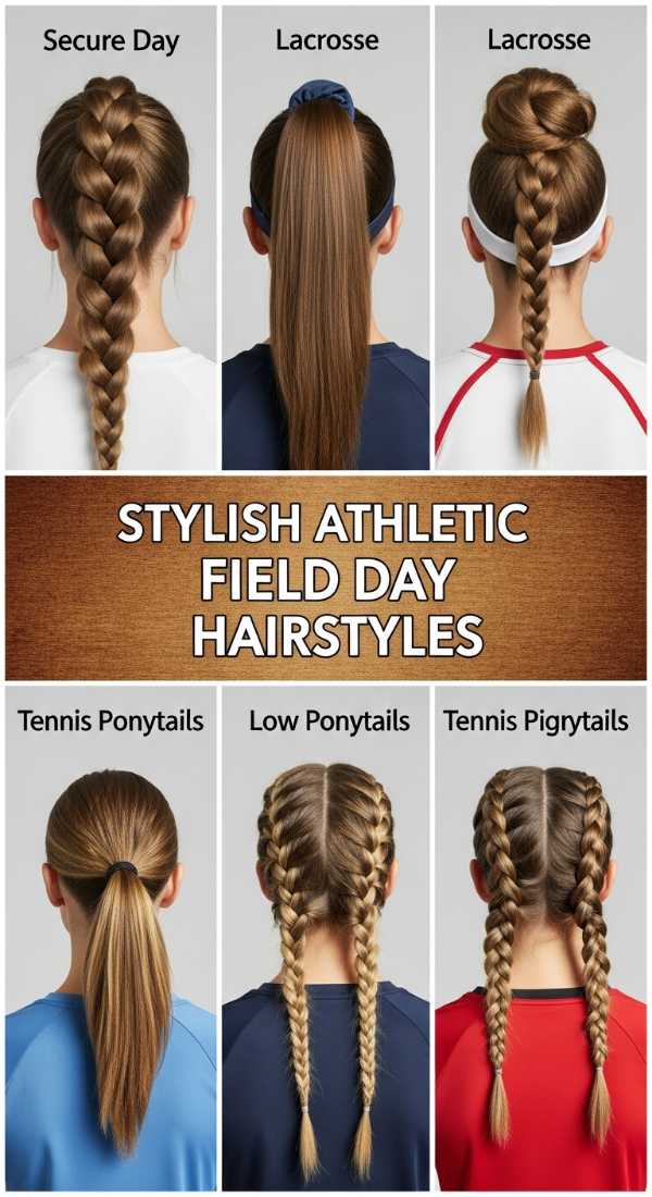 Stylish Athletic Field Day Hairstyles 69e9d408bf1f2