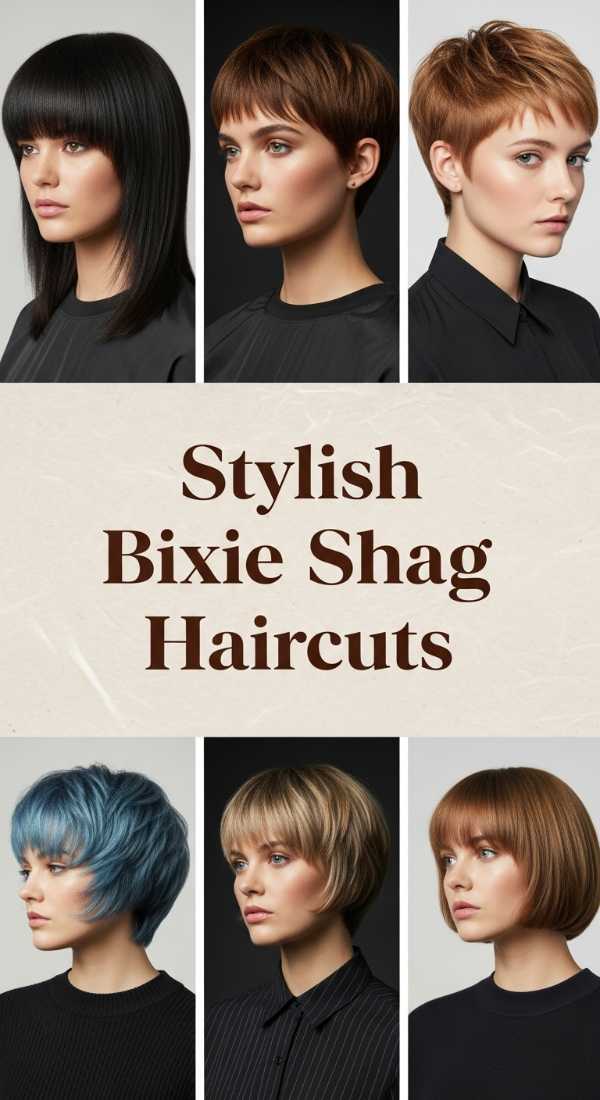 Stylish Bixie Shag Haircuts 69f33d9058698