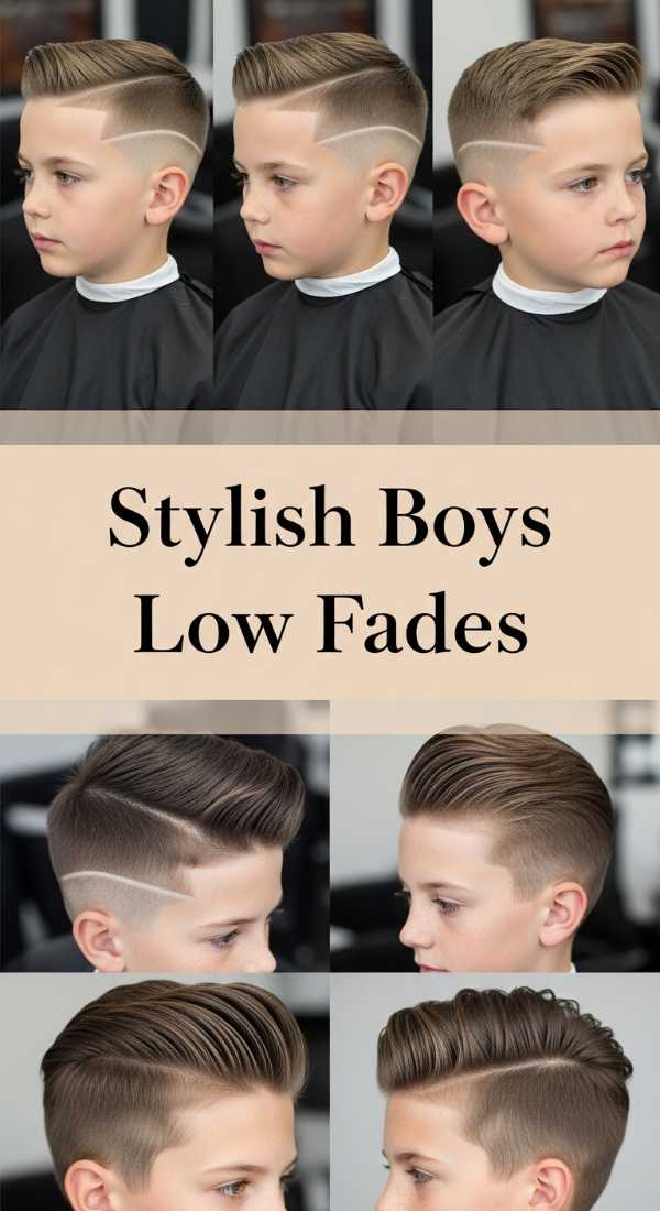 Stylish Boys Low Fades 69ee52f3c6043