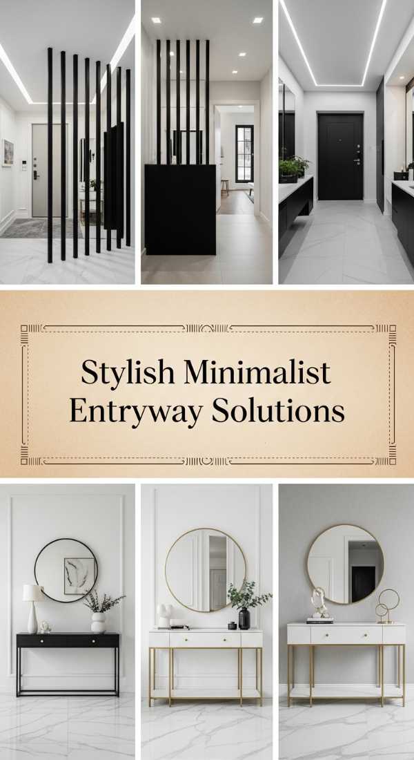 Stylish Minimalist Entryway Solutions 69e777a689cde