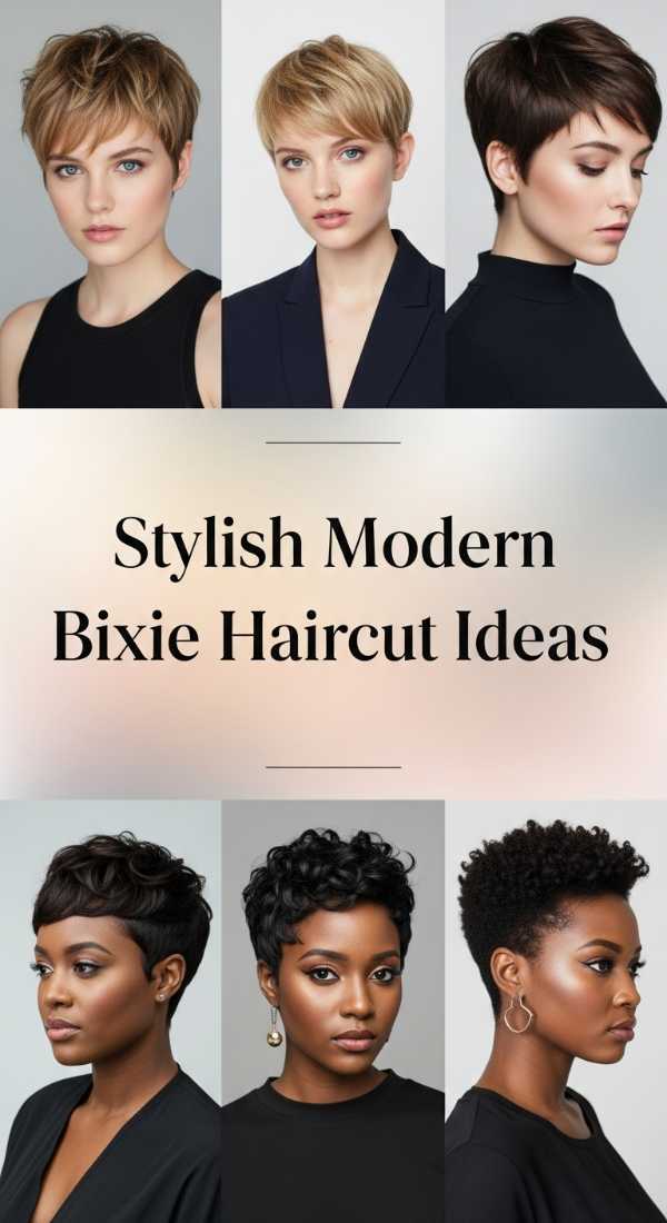 Stylish Modern Bixie Haircut Ideas 69f261cb03755