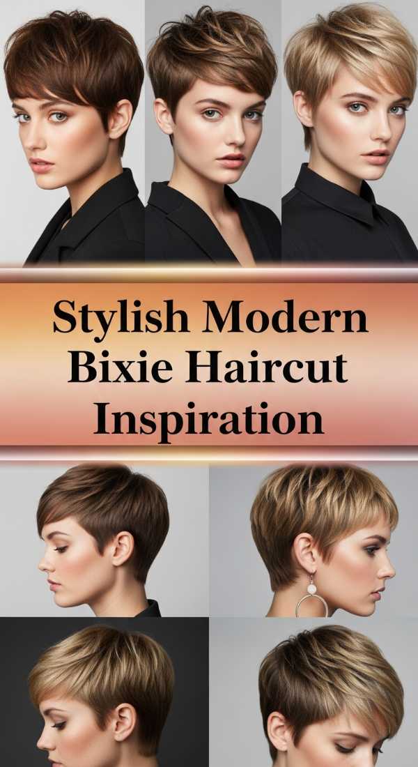 Stylish Modern Bixie Haircut Inspiration 69ee51c913529