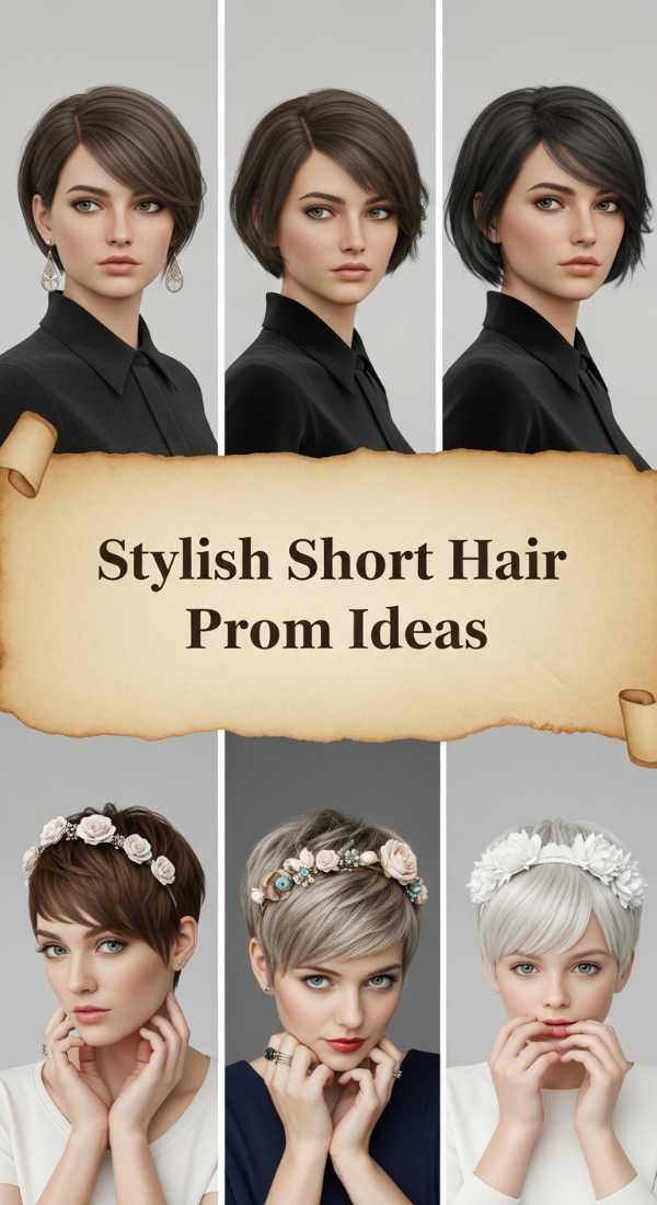 Stylish Short Hair Prom Ideas 69e742cbc6ef2
