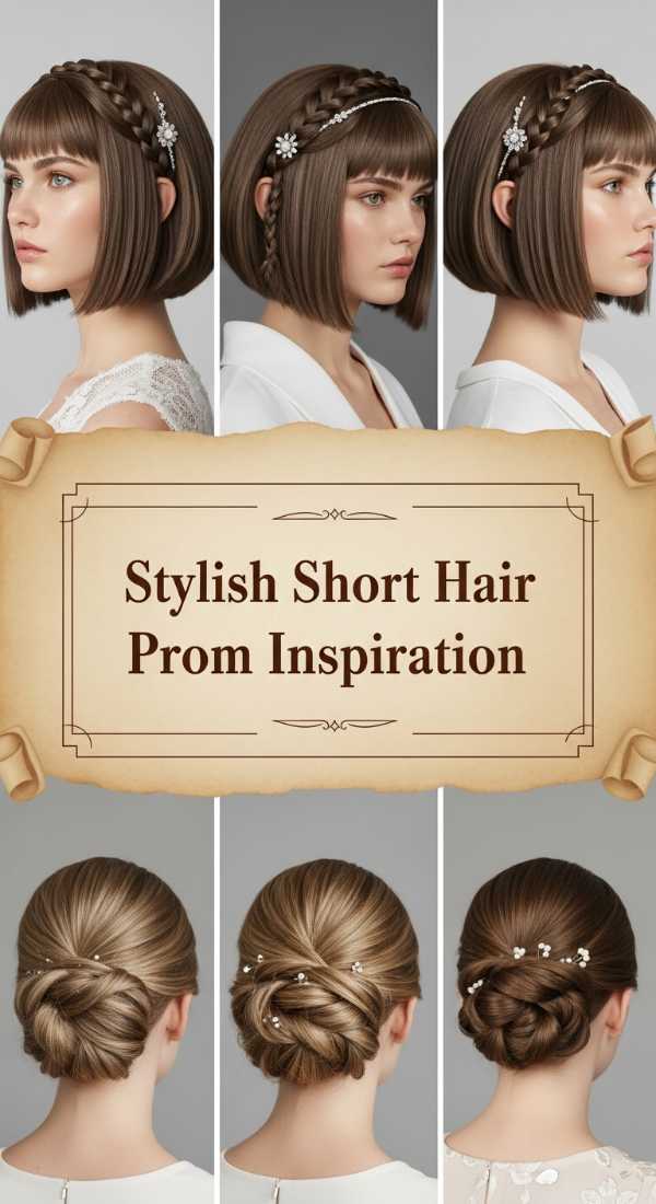 Stylish Short Hair Prom Inspiration 69e9d40aa775c