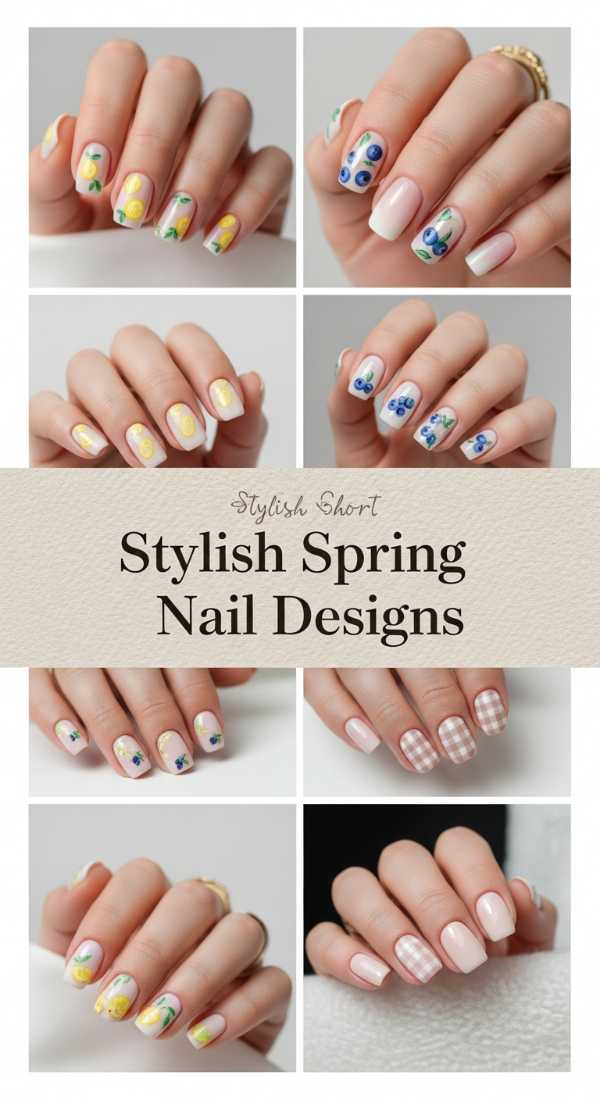 Stylish Short Spring Nail Designs 69e4e494b3729