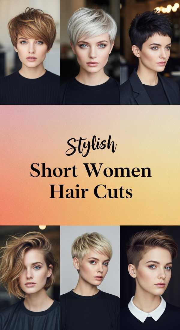 Stylish Short Women Hair Cuts