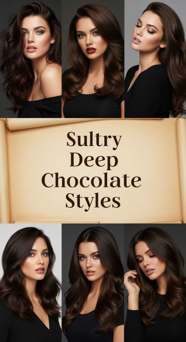 Sultry Deep Chocolate Styles 69ecedb35f80e
