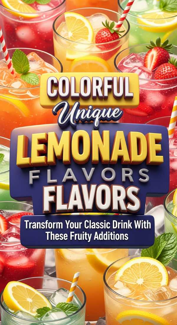 Summer Lemonade Flavor Guide 69edb91246b01