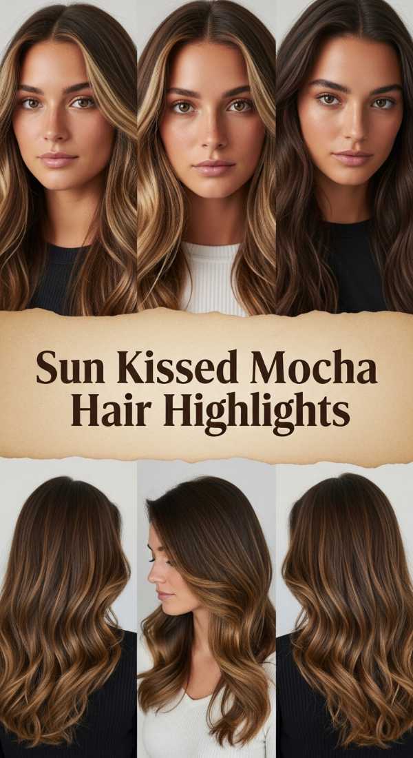 Sun Kissed Mocha Hair Highlights 69ecedafde2c5