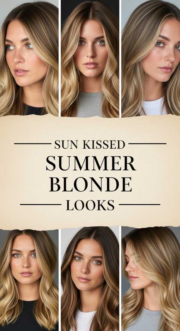 Sun Kissed Summer Blonde Looks 69f33d983ee3a