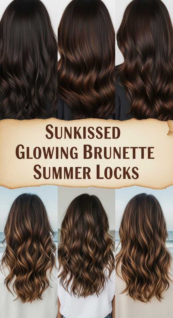Sunkissed Glowing Brunette Summer Locks 69df3fcd45002