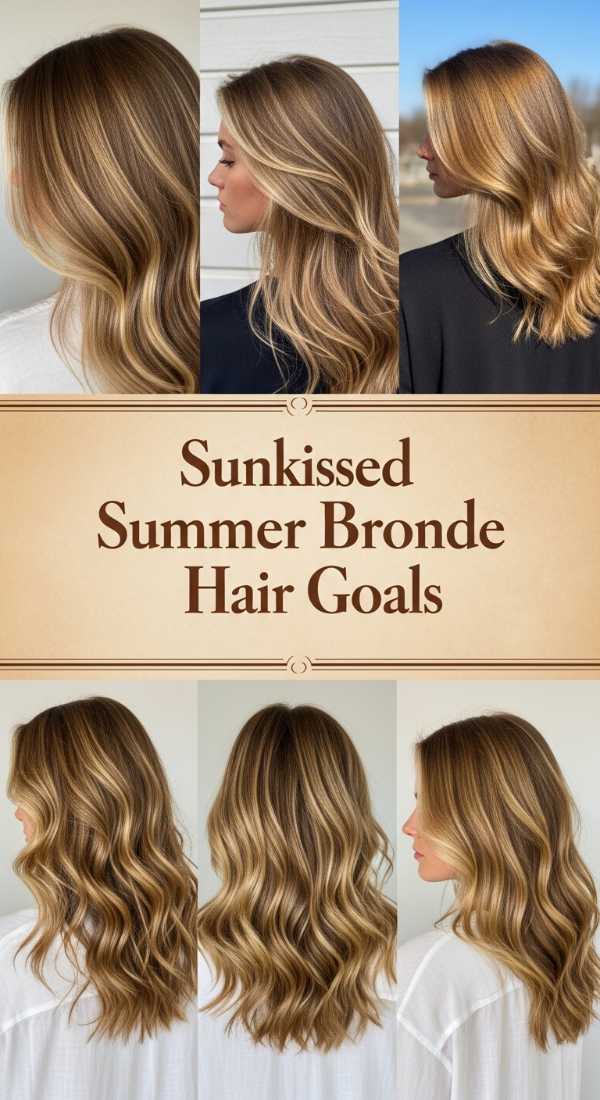 Sunkissed Summer Bronde Hair Goals 69eb965ebbf9d