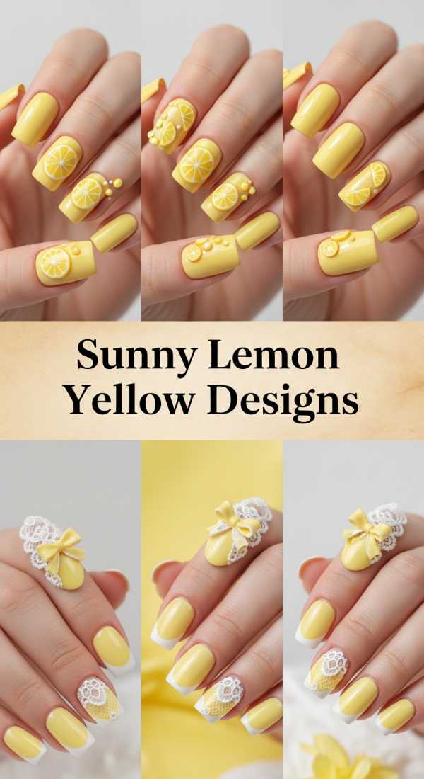 Sunny Lemon Yellow Designs 69df3ac30722c