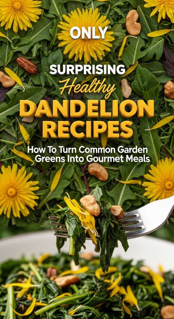 Surprising Healthy Garden Dandelion Salad 69e5fe8115e84