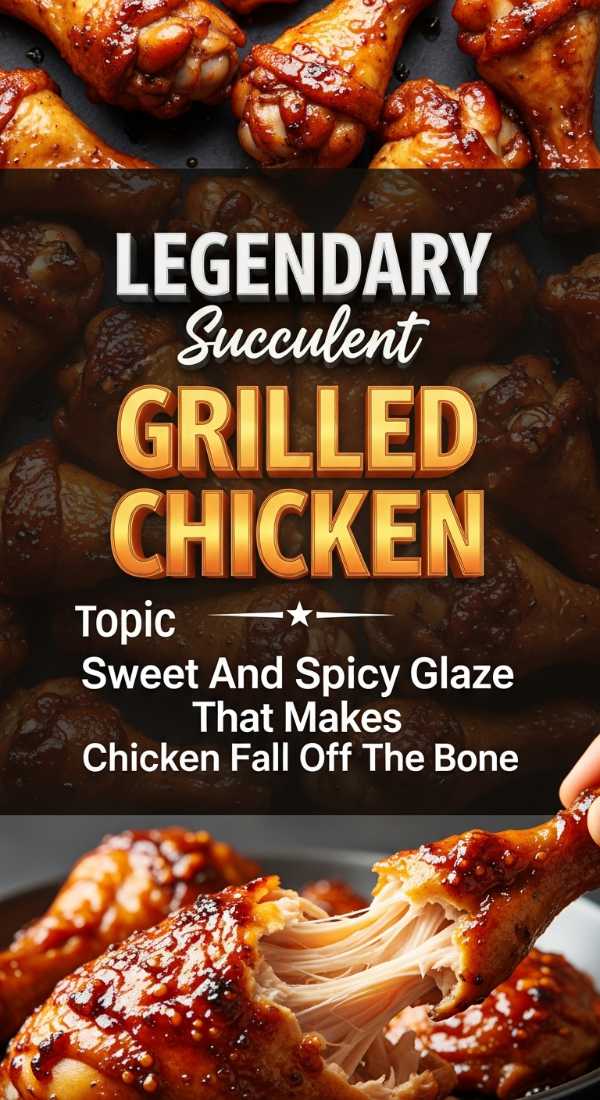 Sweet And Spicy Glaze That Makes Chicken Fall Off The Bone 69dde5e39656b