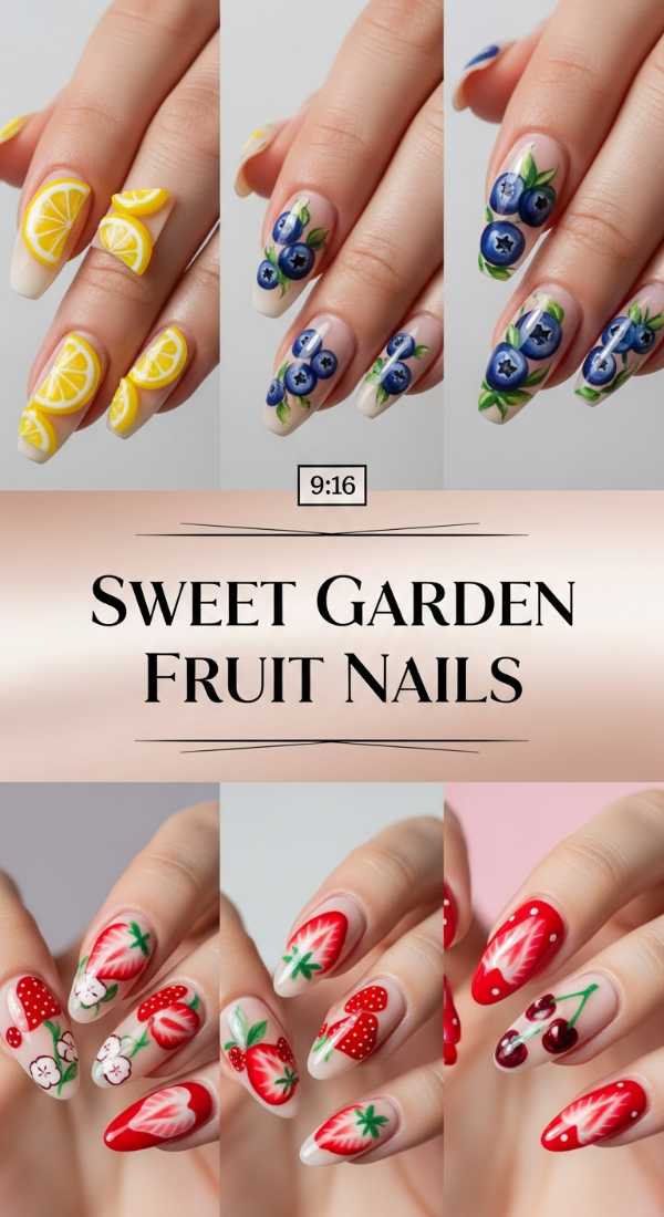 Sweet Garden Fruit Nails 69f0cc22a6055