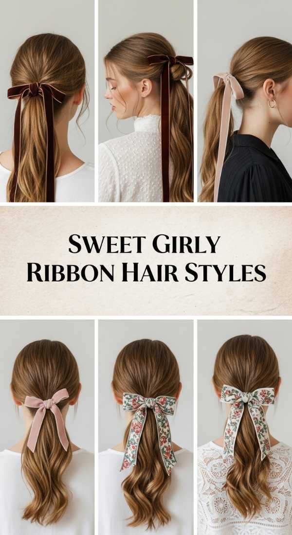 Sweet Girly Ribbon Hair Styles 69e4f66de816f
