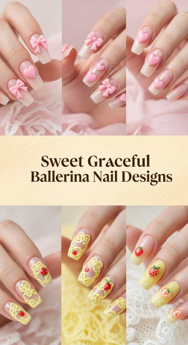 Sweet Graceful Ballerina Nail Designs 69eb72647428b