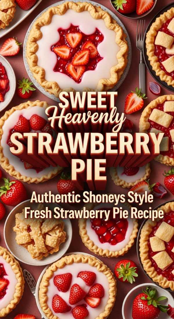 Sweet Heavenly Fresh Strawberry Pie 69ec94fcf2e1b
