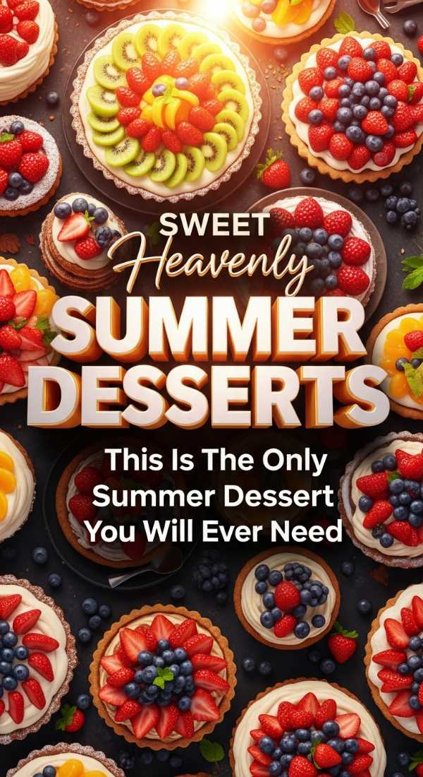 Sweet Heavenly Summer Desserts 69eeffd5ea088