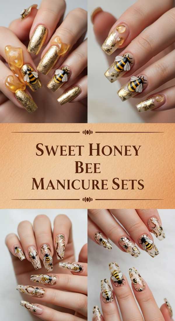 Sweet Honey Bee Manicure Sets 69ecf73bf195f