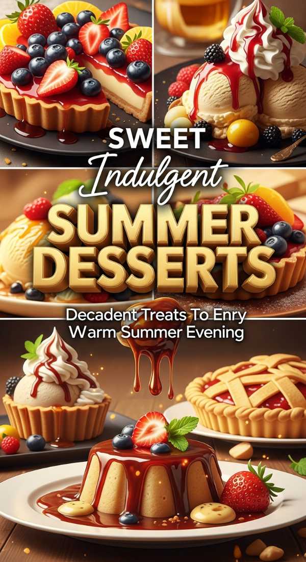 Sweet Indulgent Summer Dessert Treats 69edbb015f511