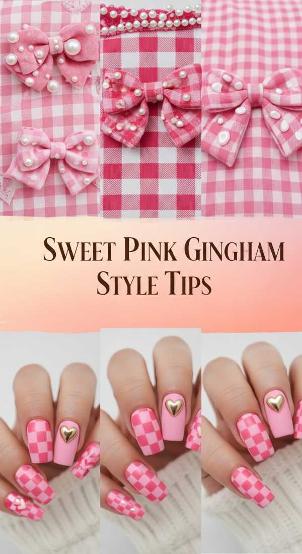 Sweet Pink Gingham Style Tips 69e350f2c0a7b