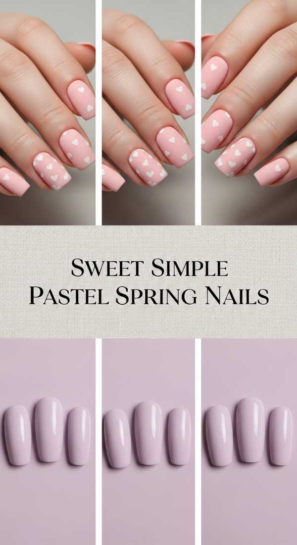 Sweet Simple Pastel Spring Nails 69e9ccf528228