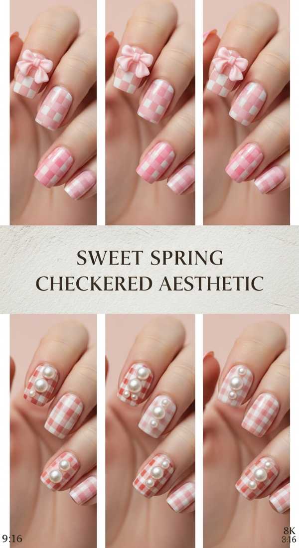 Sweet Spring Checkered Aesthetic 69e4e4a6cf97d