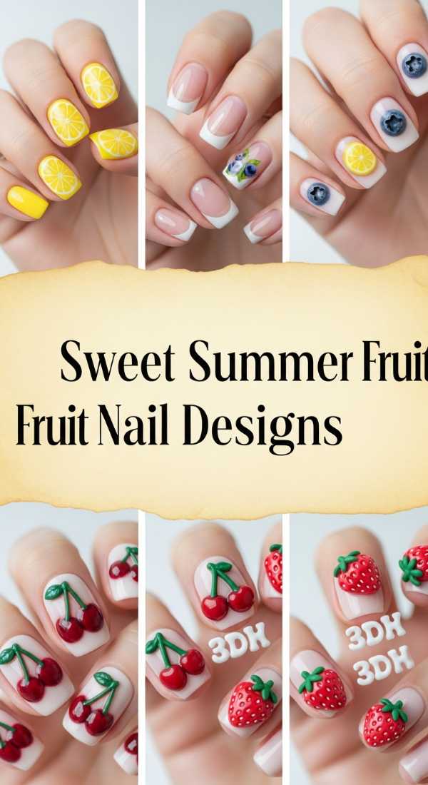 Sweet Summer Fruit Nail Designs 69e4e4a9b6049