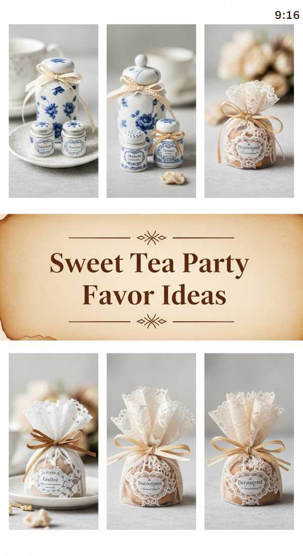 Sweet Tea Party Favor Ideas 69df235380710
