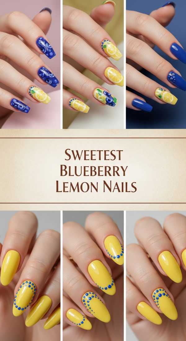 Sweetest Blueberry Lemon Nails 69e9ccfb1ad05