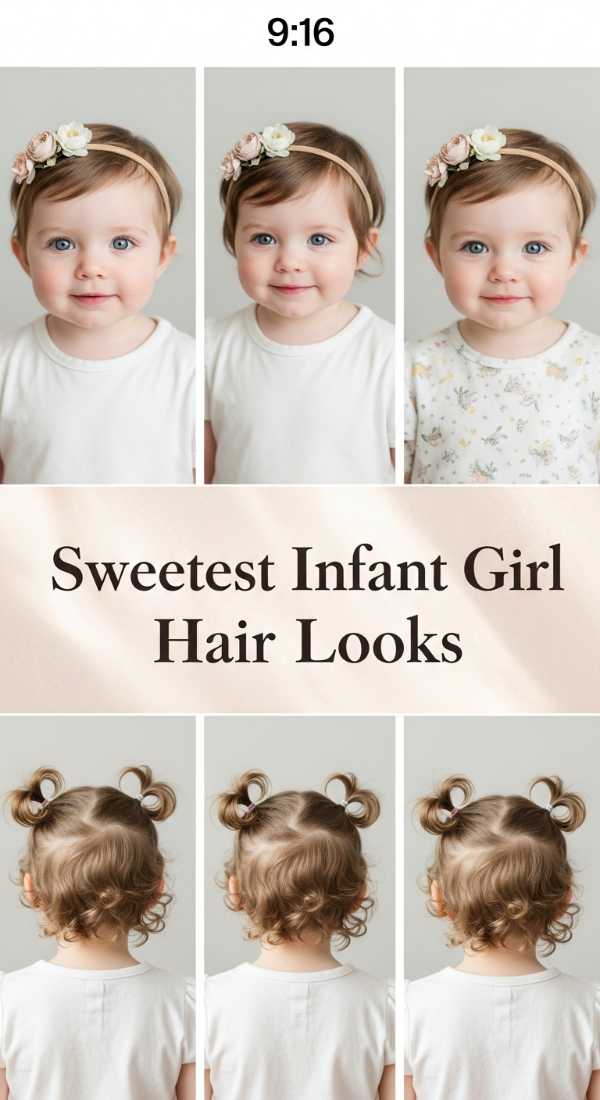 Sweetest Infant Girl Hair Looks