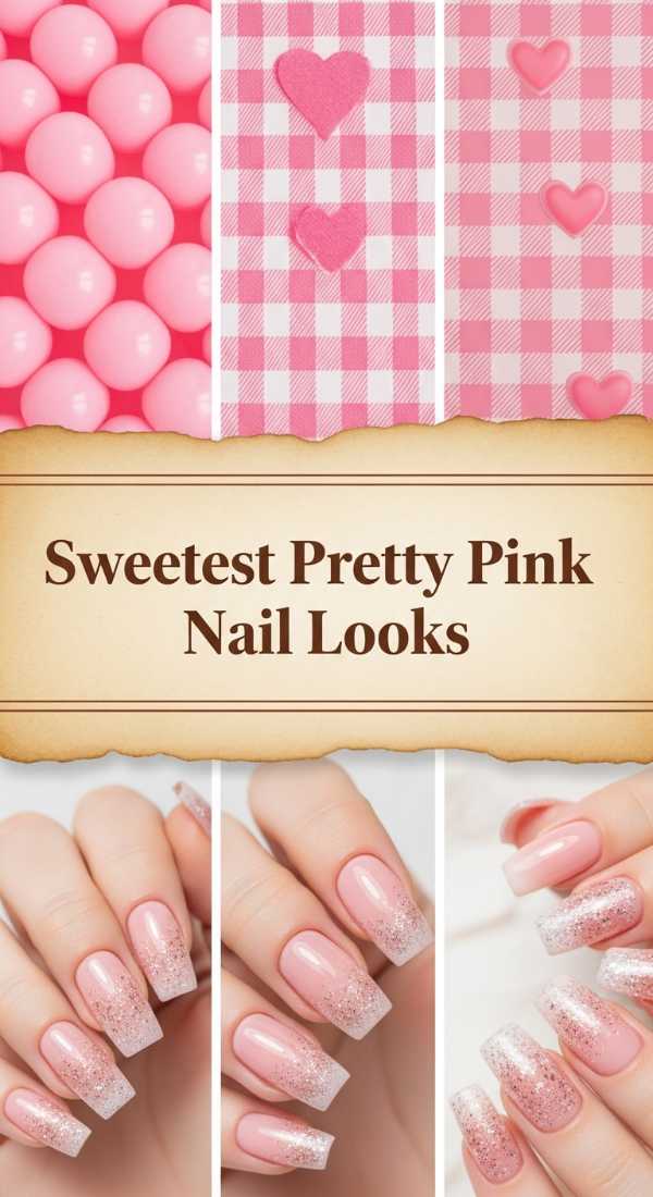 Sweetest Pretty Pink Nail Looks 69e72ccd70744