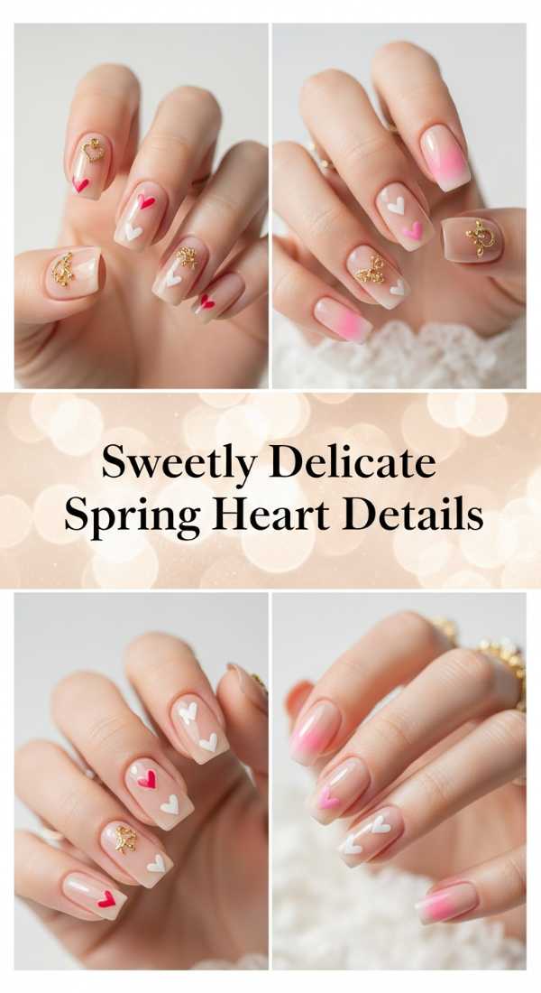 Sweetly Delicate Spring Heart Details 69f24a6263d0b