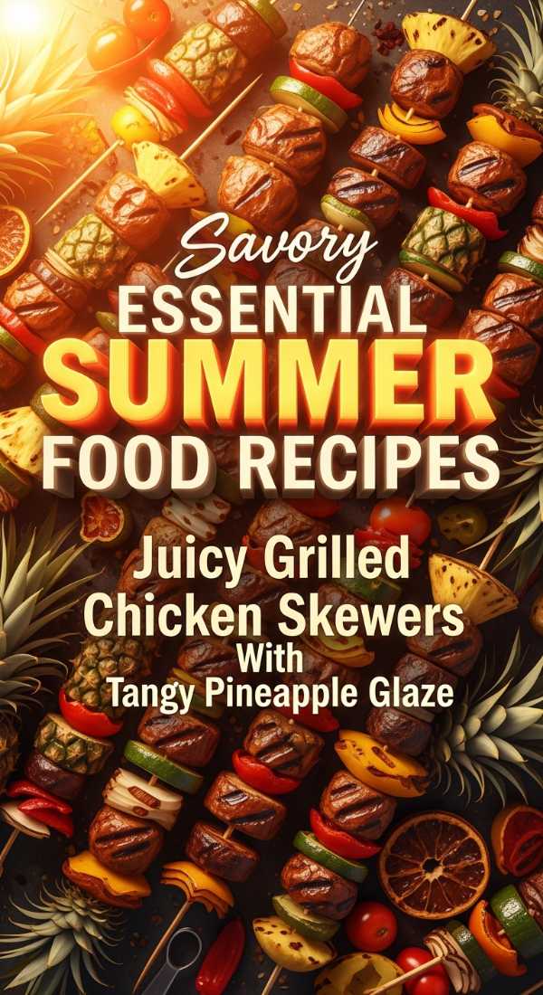 Tangy Pineapple Grilled Chicken Skewers 69e9b9e16a4bf