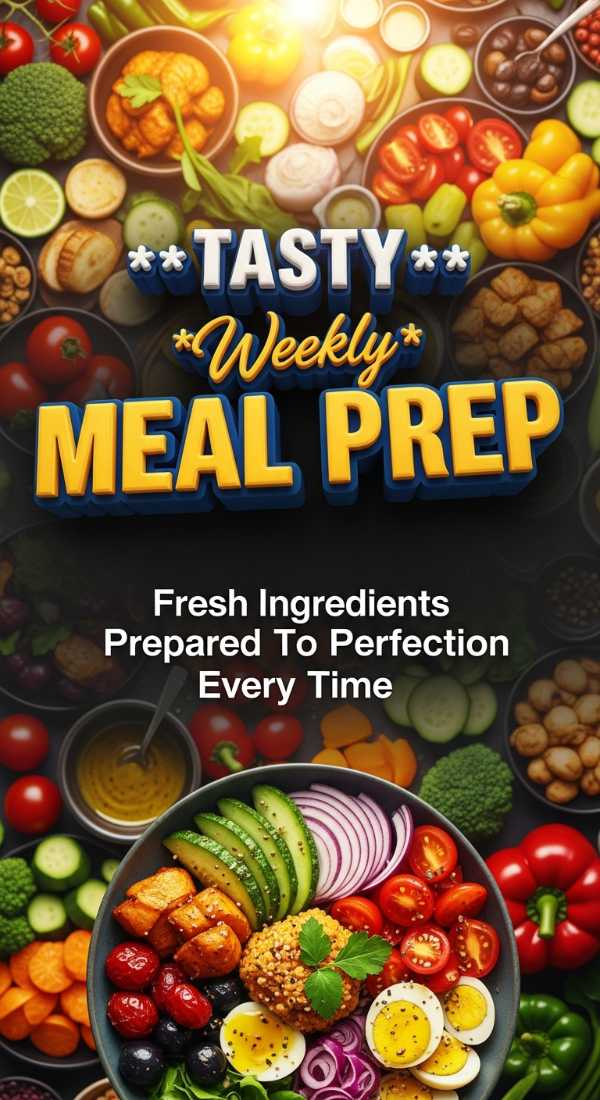 Tasty Weekly Meal Prep For Consistent Healthy Eating 69f061f218e07