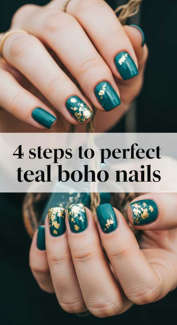 Teal Gold Boho Tutorial 69e31eef2c0f9
