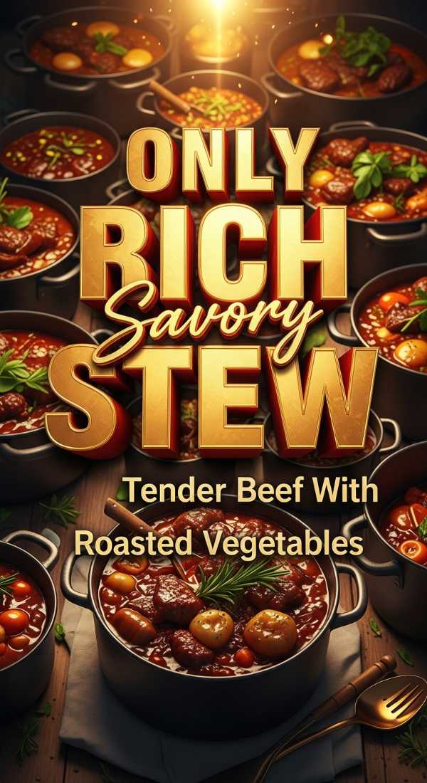 Tender Beef Stew With Roasted Vegetables 69eb0f4808bc2