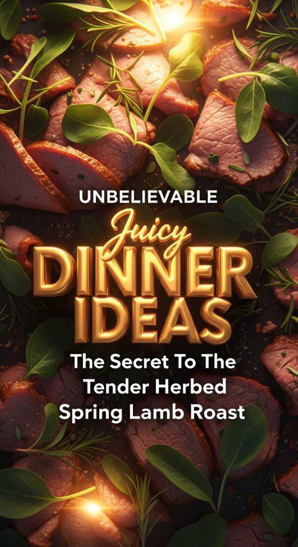 Tender Herbed Spring Lamb Roast 69dfdb00e0b92