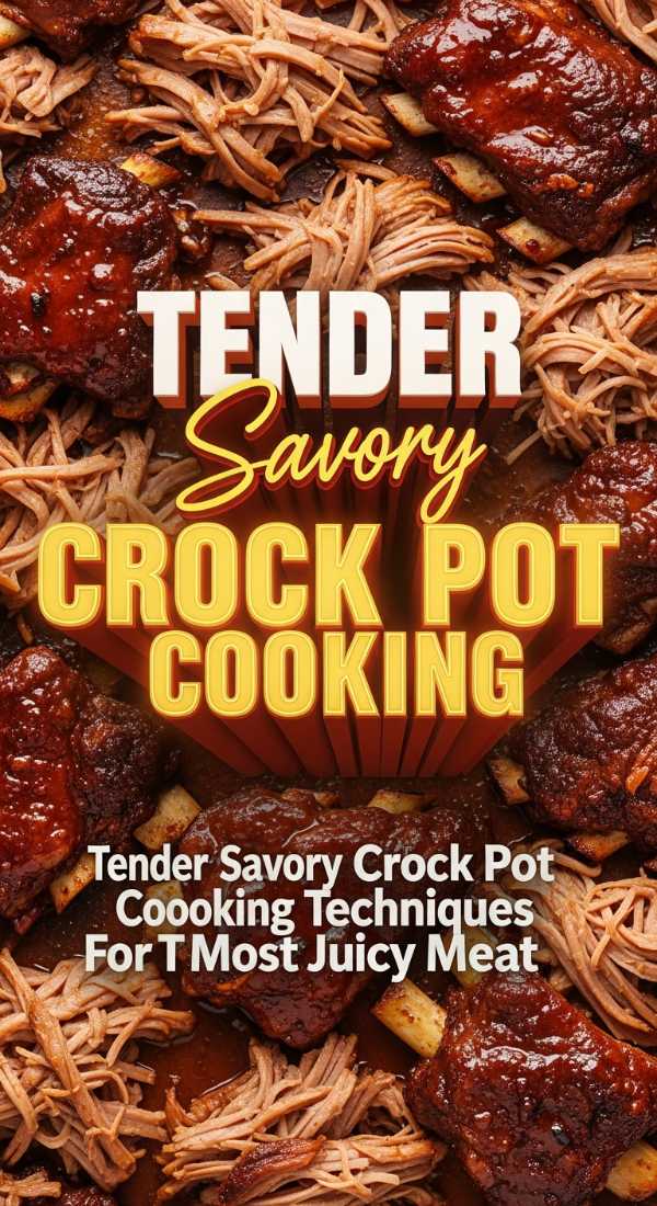 Tender Savory Crock Pot Cooking Techniques For The Most Juicy Meat 69eb0f4a3c4af