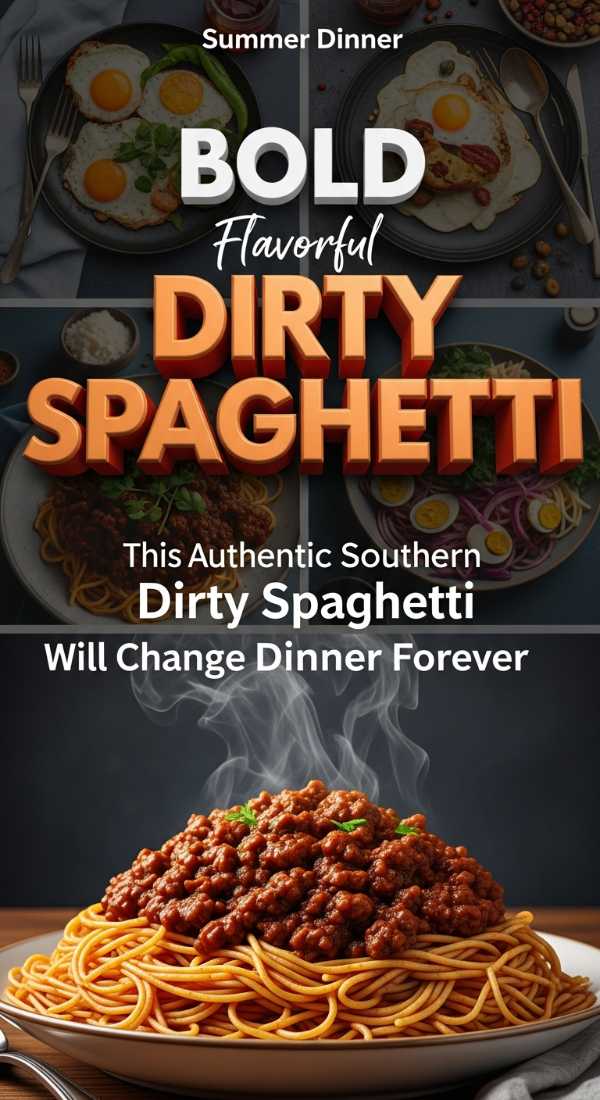 The Authentic Southern Dirty Spaghetti That Will Change Dinner Forever 69de759aa4801