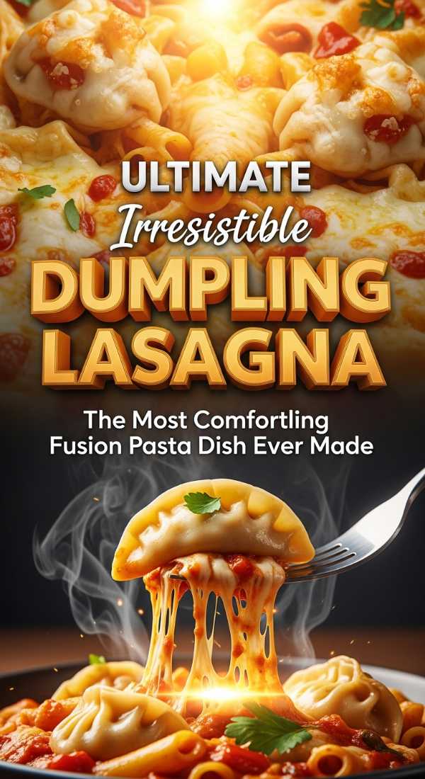 The Best Cheesy Dumpling Lasagna Recipe