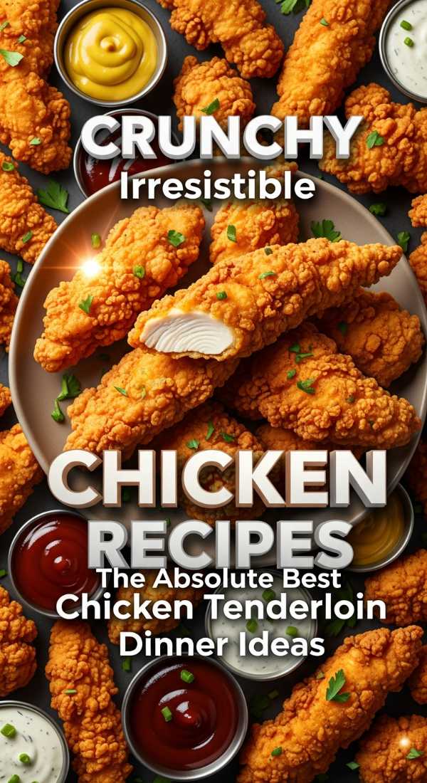 The Best Chicken Tenderloin Dinner Ideas 69eca8d4aad3e