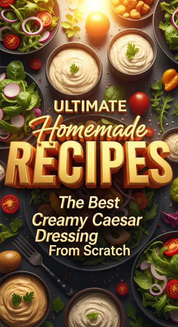 The Best Creamy Caesar Dressing You Can Make From Scratch