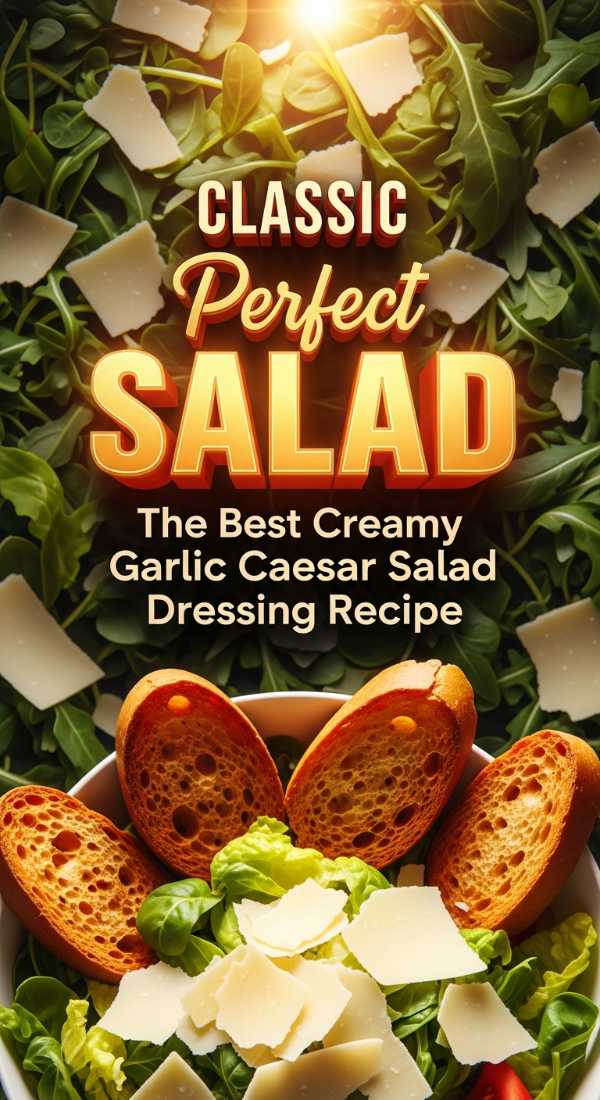 The Best Creamy Garlic Caesar Salad You Will Ever Taste 69dfd972ab2c6