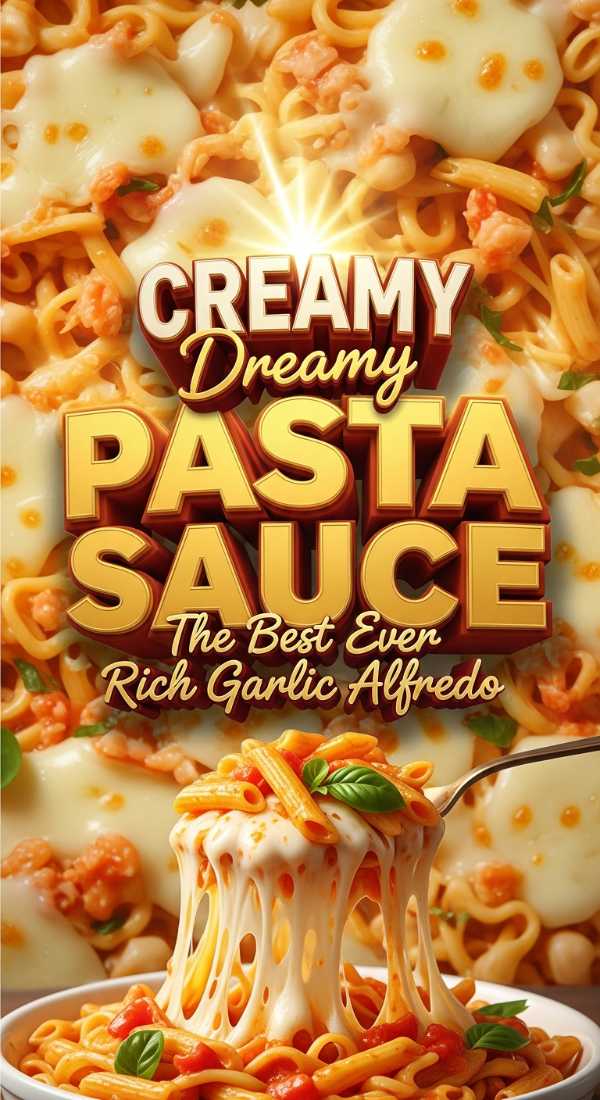 The Best Ever Rich Garlic Alfredo