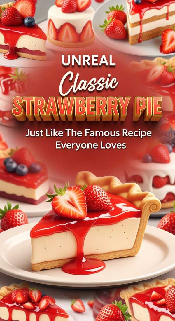 The Best Homemade Strawberry Pie 69eca53e194a6