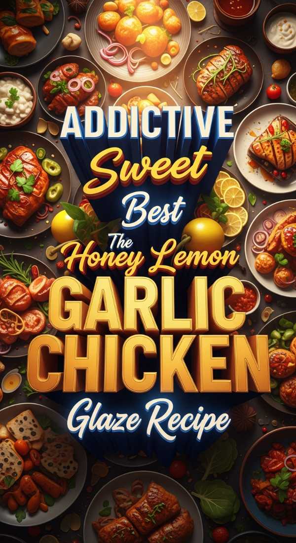The Best Honey Lemon Garlic Chicken Glaze Recipe 69e5cc9647d50